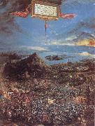 Albrecht Altdorfer The Battle at the Issus oil painting artist
